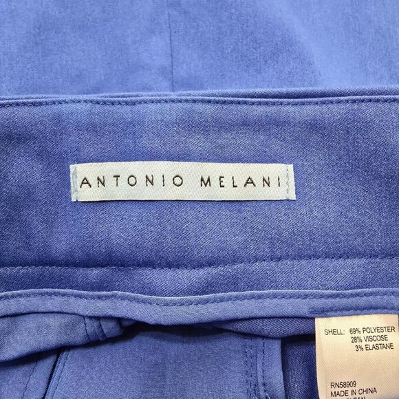 Antonio Melani Ivy Tie High Waist Tapered Leg Pants Sz 6 - Picture 7 of 9